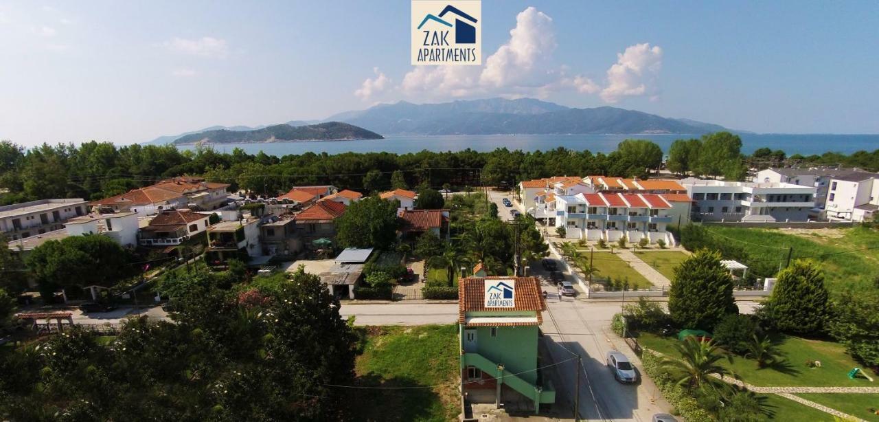 Zak Apartments Keramotí Exterior foto